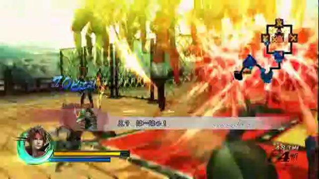 Sengoku Basara Samurai Heroes - Gameplay Sanada