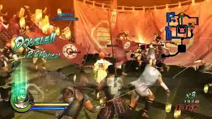 Sengoku Basara Samurai Heroes - Gameplay Tsuruhime