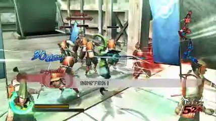 Sengoku Basara Samurai Heroes - Gameplay Mouri