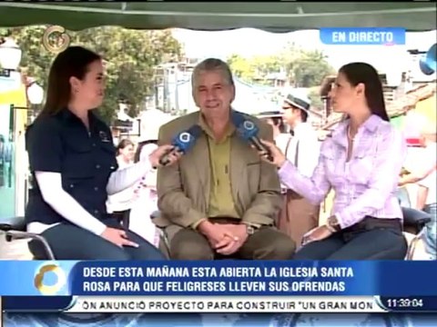Alfredo Ramos invitó al presidente Nicolás Maduro a procesión de la Divina Pastora