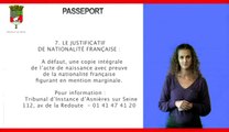 Démarches à Asnières - Passeport - vidéo en langue des signes