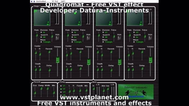 Quadromat - Free VST effect - vstplanet.com