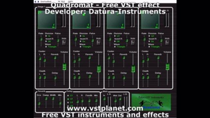 Quadromat - Free VST effect - vstplanet.com