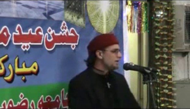 Ishq and Adab-e-Rasool(sw) by Syed Zaid Hamid sb at Jamia Rizvia Zia ul Uloom.flv