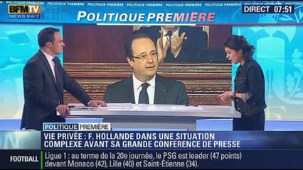 Politique Première: Vie privée: situation complexe pour François Hollande  - 13/01