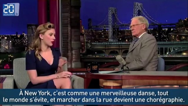 Scarlett Johansson clashe les Parisiens