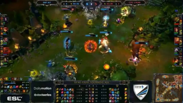 Demi-finale LoL ACENSI University League - INP-N7 / CPE Lyon