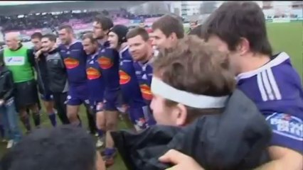 Bourg en Bresse - Bourgoin : 20-13 J16 - Saison 2013-2014