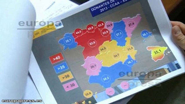 España logra record histórico de trasplantes