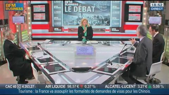 Jean-Claude Trichet et Jacques Attali, dans Le Grand Journal - 13/01 4/4