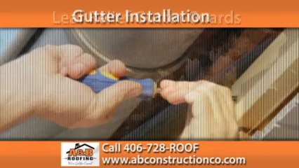 Bonner Roofing | A&B ROOFING CO Call 406-728-ROOF