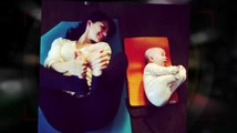 Hilaria Baldwin and Baby Carmen Do Yoga Together
