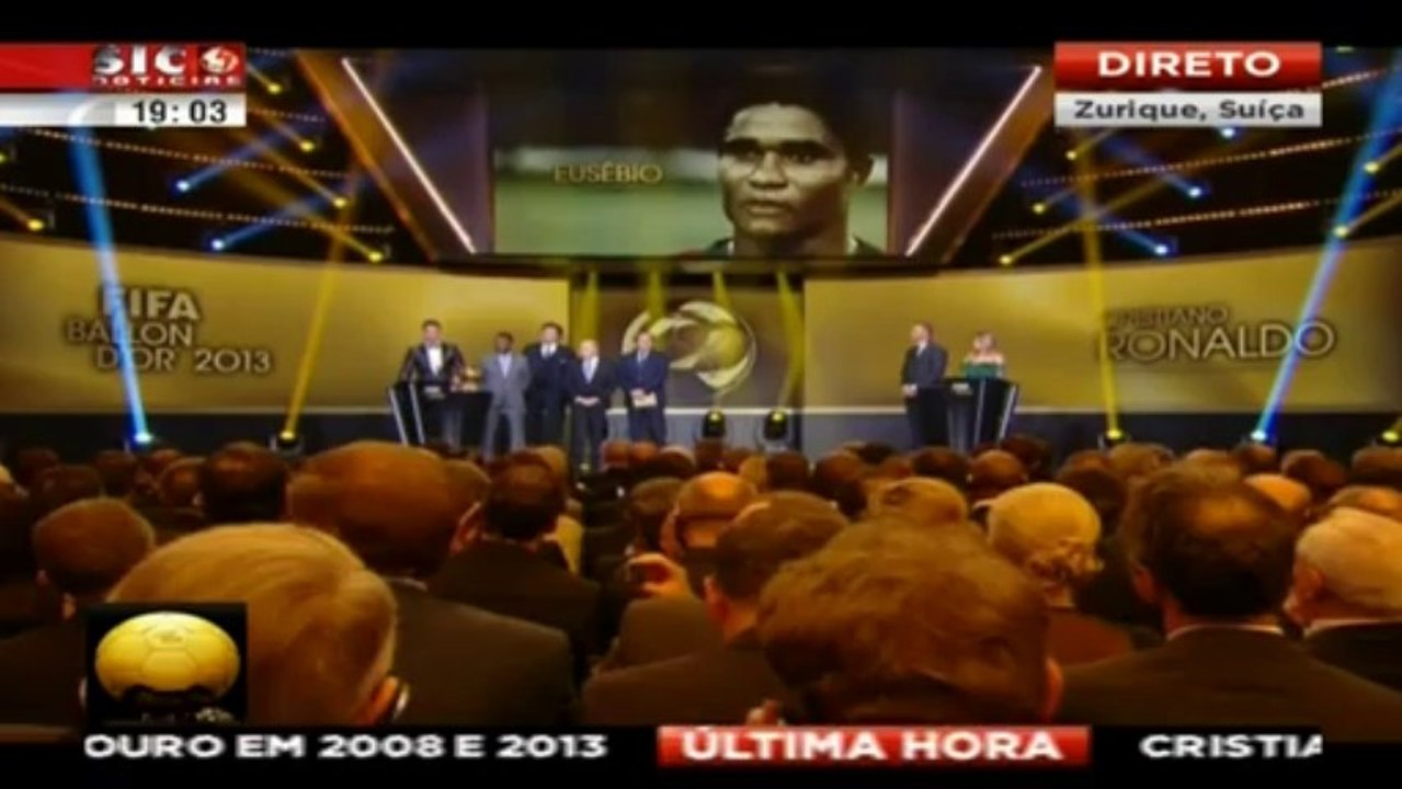 Cristiano Ronaldo Vencedor da bola de Ouro 2014