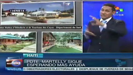 Invierte Haití en infraestructura social apoyado por Petrocaribe