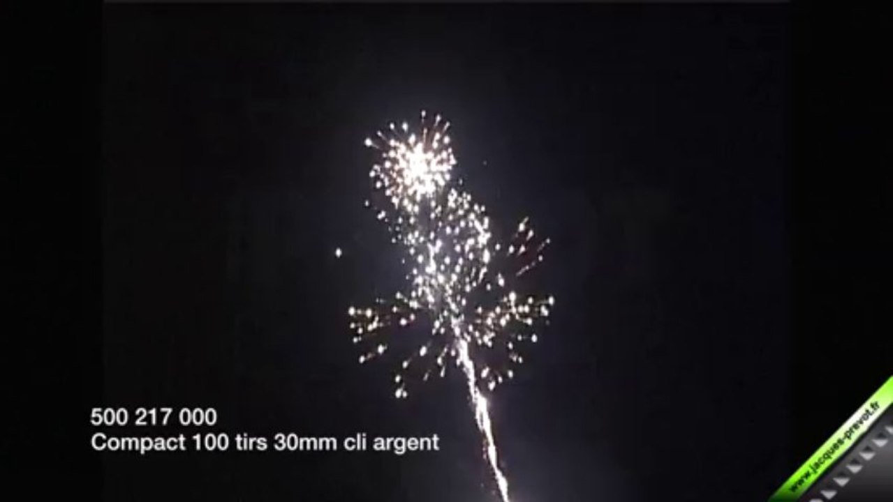 Compact 100 tirs cli argent
