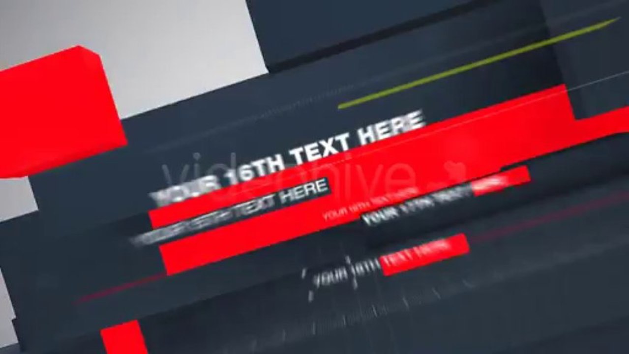 Typography Project - After Effects Template