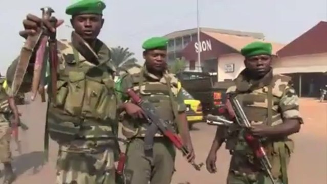 African Union troops try to disarm Bangui residents