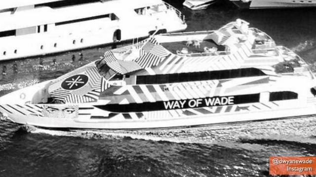 Dwyane Wade Throws Lavish Birthday Party on Yacht