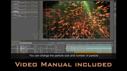 Particle Effect 6 (FIRE) - After Effects Template
