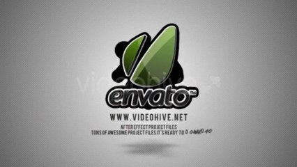 Bubble Ink 3D Logo - After Effects Template
