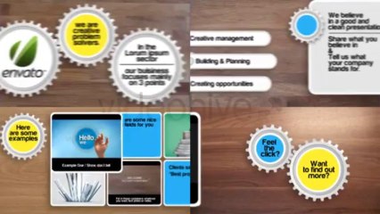 Clean Gear Company Promotion - After Effects Template