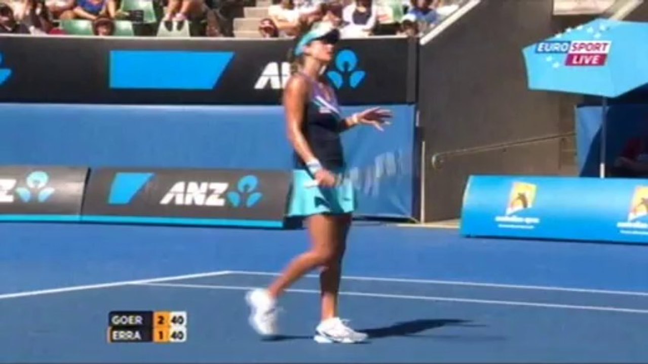 Julia Goerges - Sara Errani (AO 2014 - Turul I) Set 1