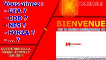 ANNONCE OUVERTURE DE LA CHAINE YOUTUBE : MrINCONNU89