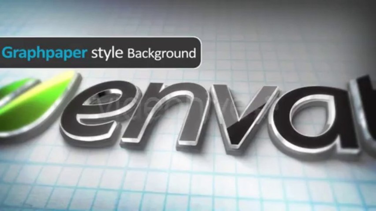 Elegant 3d Logo Reveal - After Effects Template
