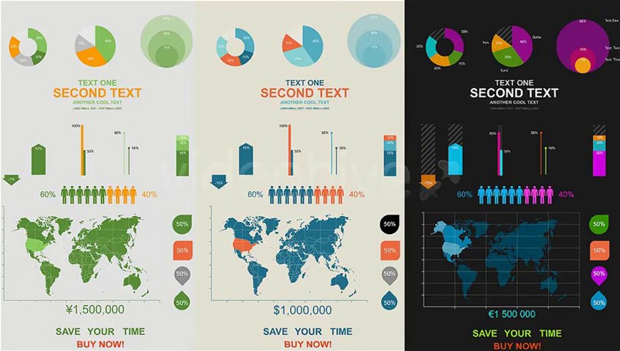 Rapid Infographics Elements - After Effects Template