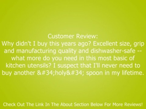 OXO Good Grips Stainless Steel Slotted Spoon Review