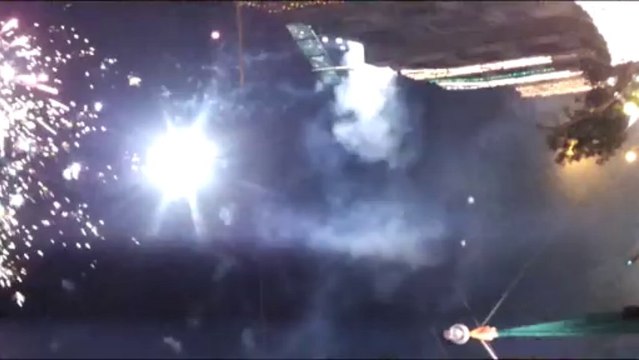 Fireworks on Rabi' al-awwal Celebration 2014- Eid Milad un-Nabi at Numaish Chorangi