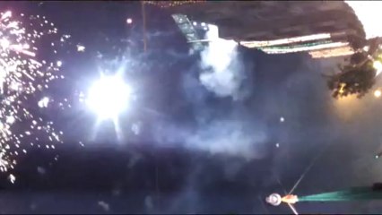 Fireworks on Rabi' al-awwal Celebration 2014- Eid Milad un-Nabi at Numaish Chorangi