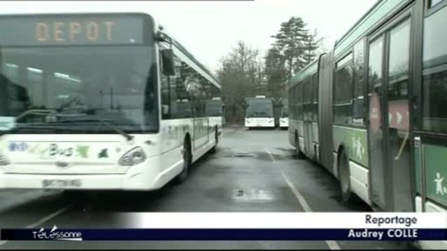 Vandalisation d’un bus de la STRAV à Brunoy