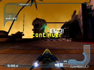 WipEout Fusion - Attaque de temps en bord de mer