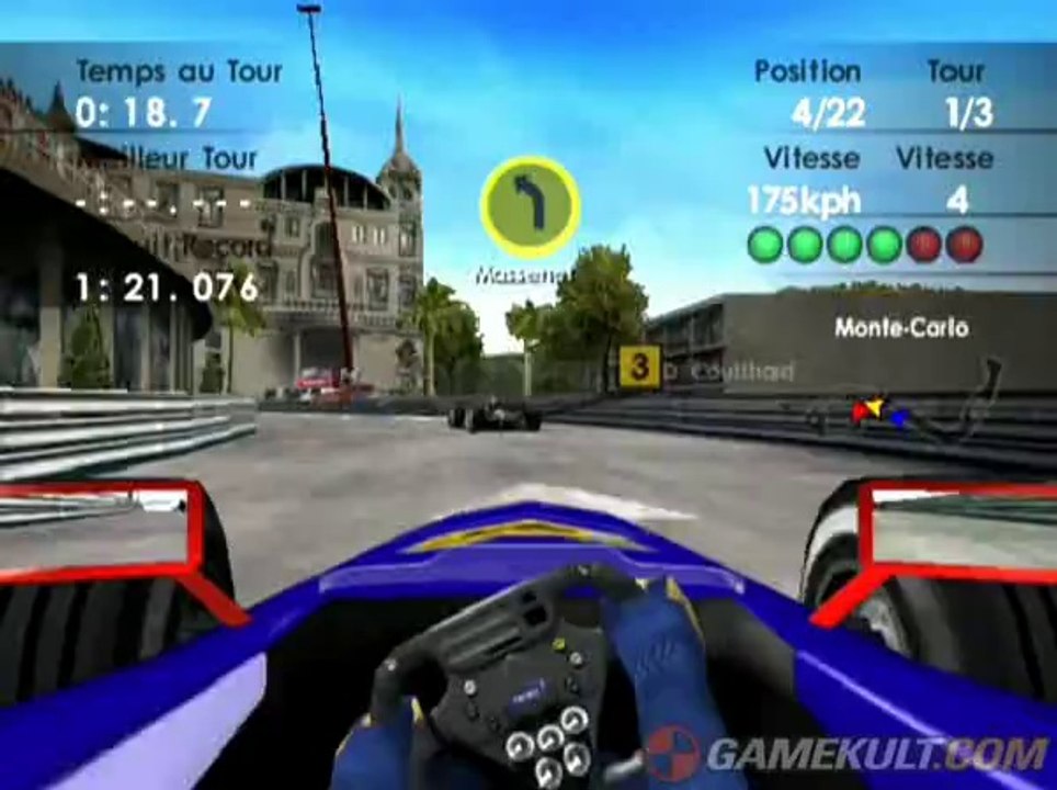 F1 World Grand Prix II - Panis à Monaco