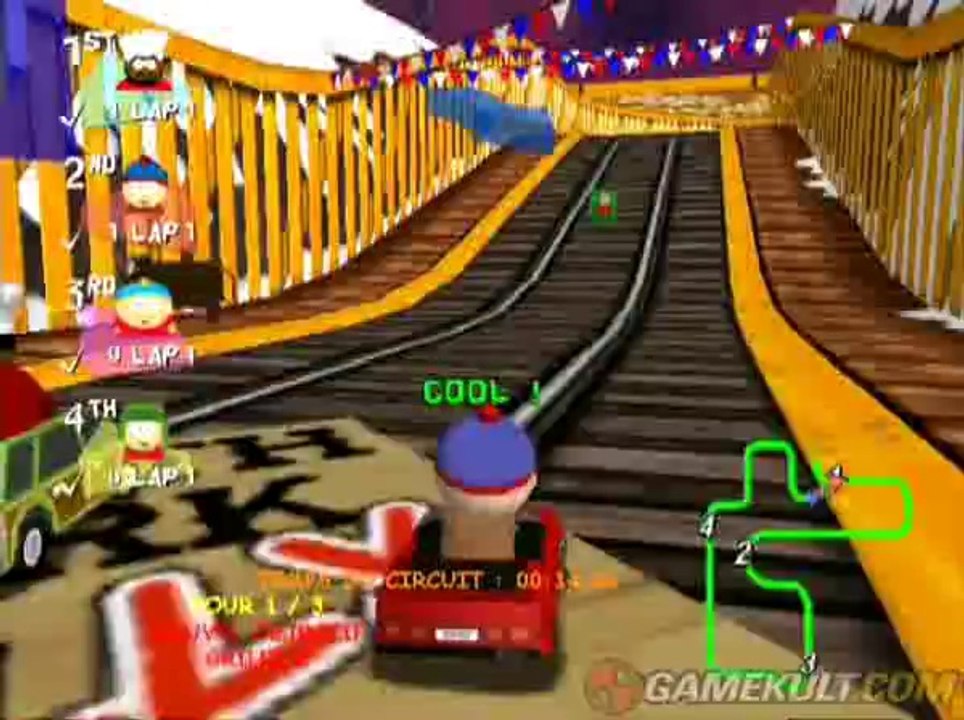 South Park Rally - Stan fait course en tête