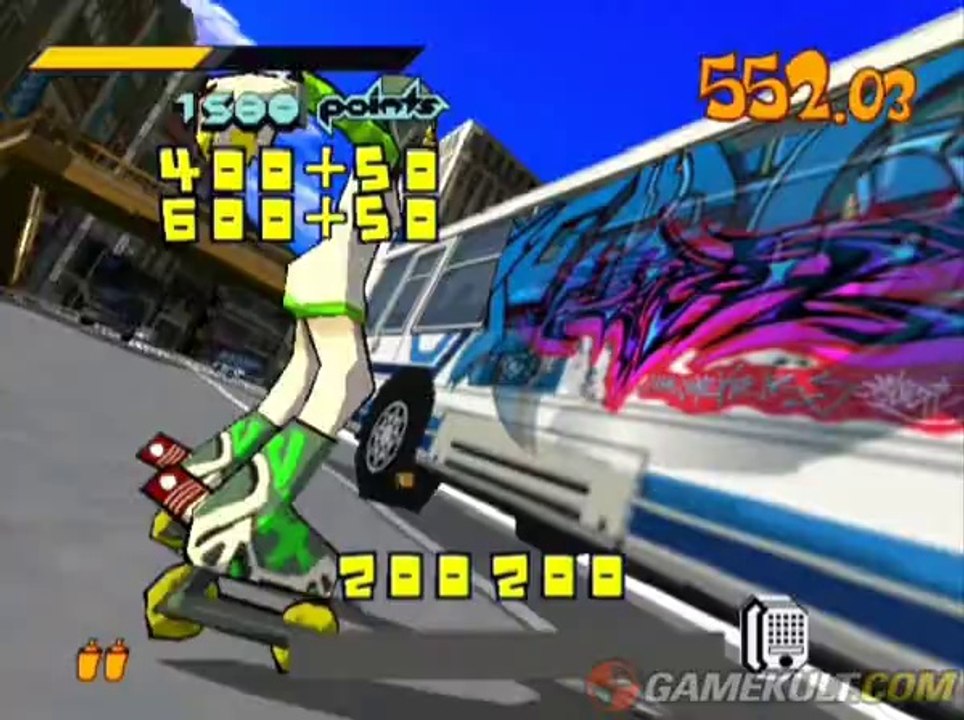 Jet Set Radio - La police n'aime pas les tags