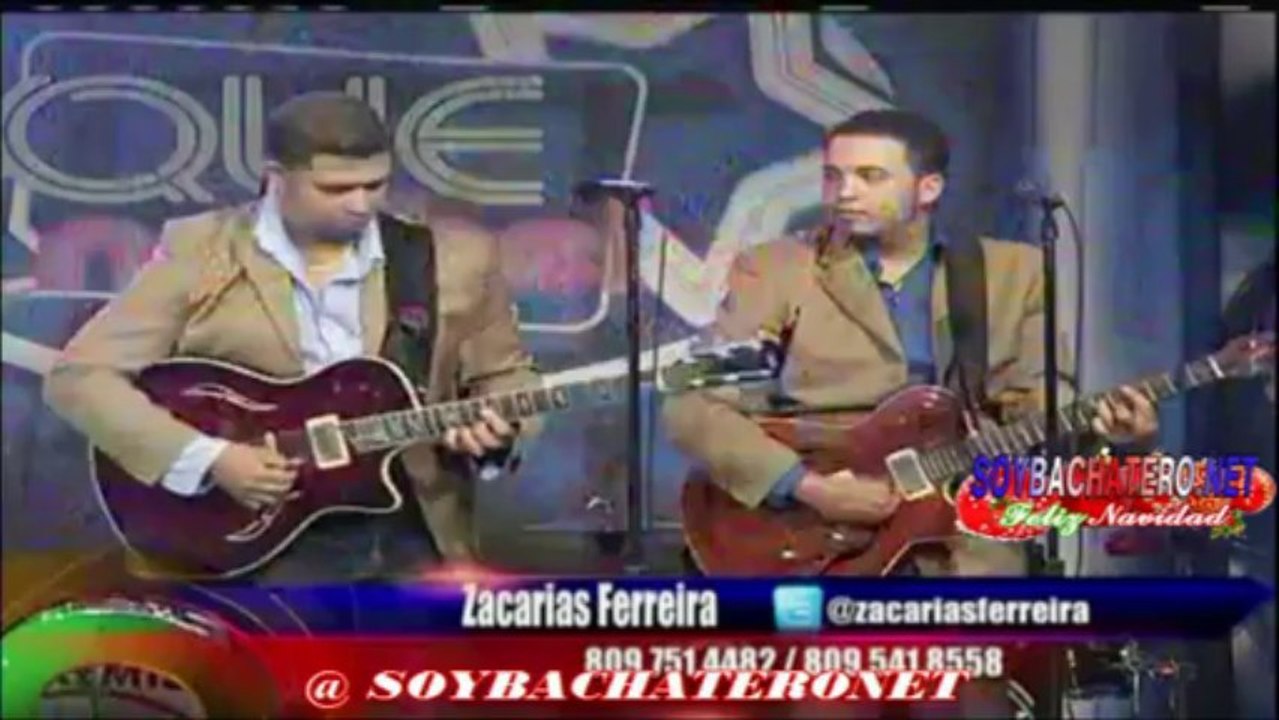 Zacarias Ferreira Presentacion en vivo en Que Noche @Soybachateronet