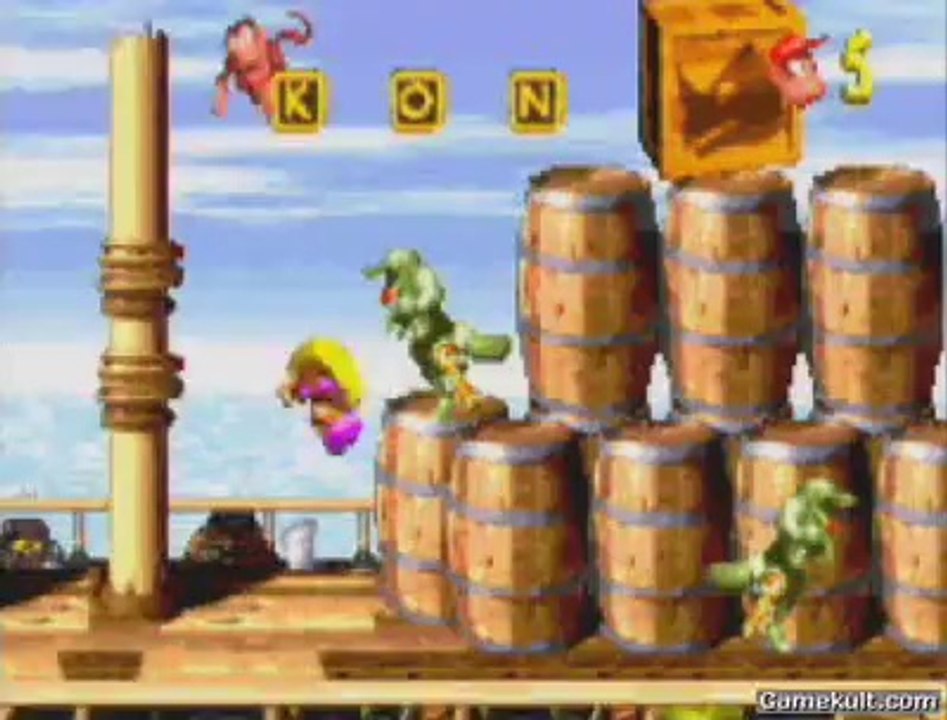 Donkey Kong Country 2 - Le bateau pirate