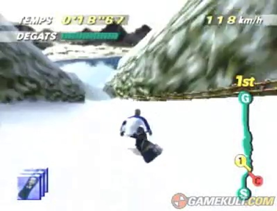 1080° Snowboarding - Course délicate