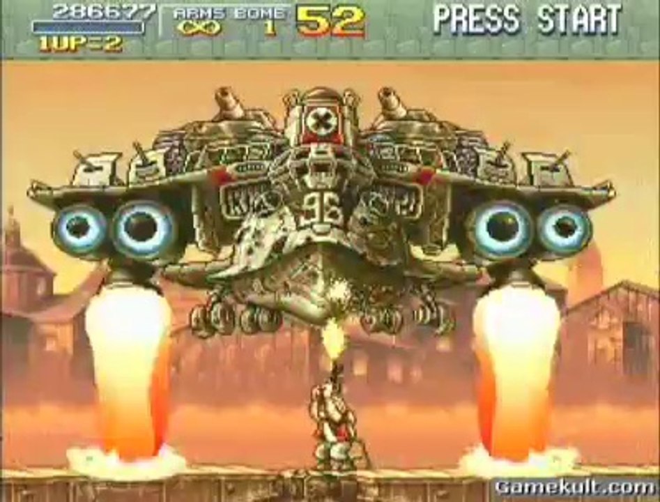 Metal Slug X - L'avion