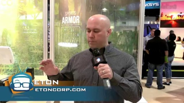 CES 2014: Hand-Powered and Solar Devices from Eton - GeekBeat.TV