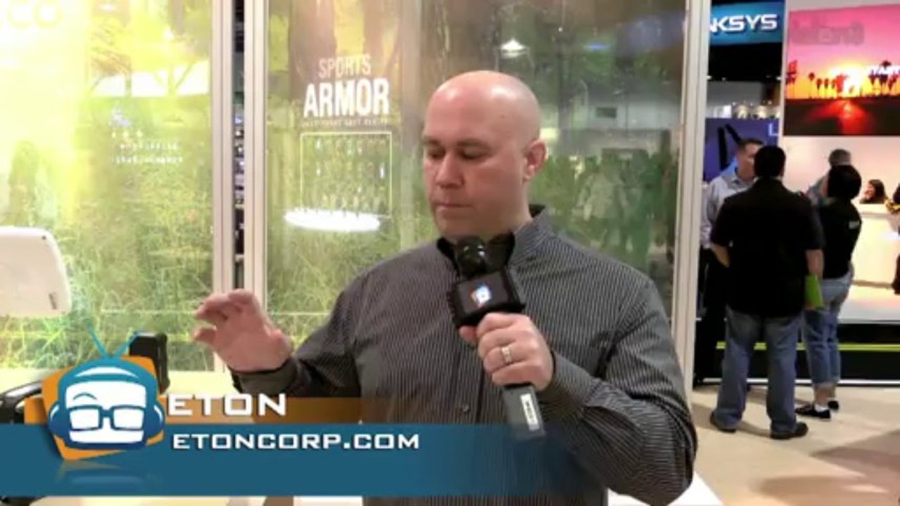 CES 2014: Hand-Powered and Solar Devices from Eton - GeekBeat.TV