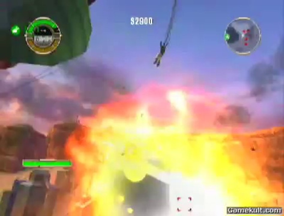 Crimson Skies : High Road to Revenge - Dans le canyon