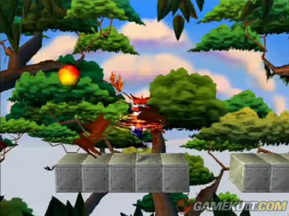 Crash Bandicoot - Attention aux trous