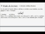 Apprendre à lire l'Arabe [Séance 6]