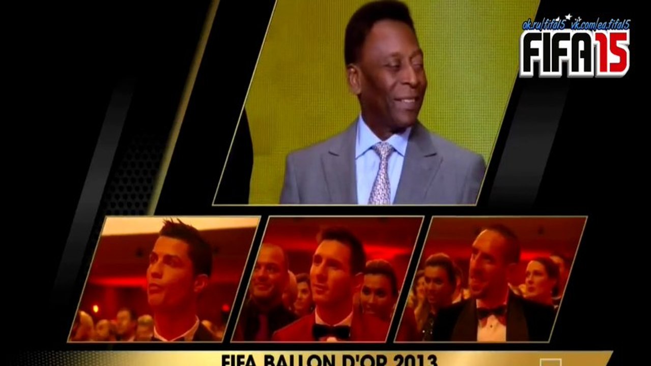 13.01.2014 Церемония награждения Ballon D'or 2013 part 2 vk.com/ea.fifa15 Золотой Мяч