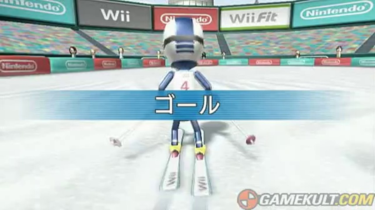 Wii Fit - Slalom