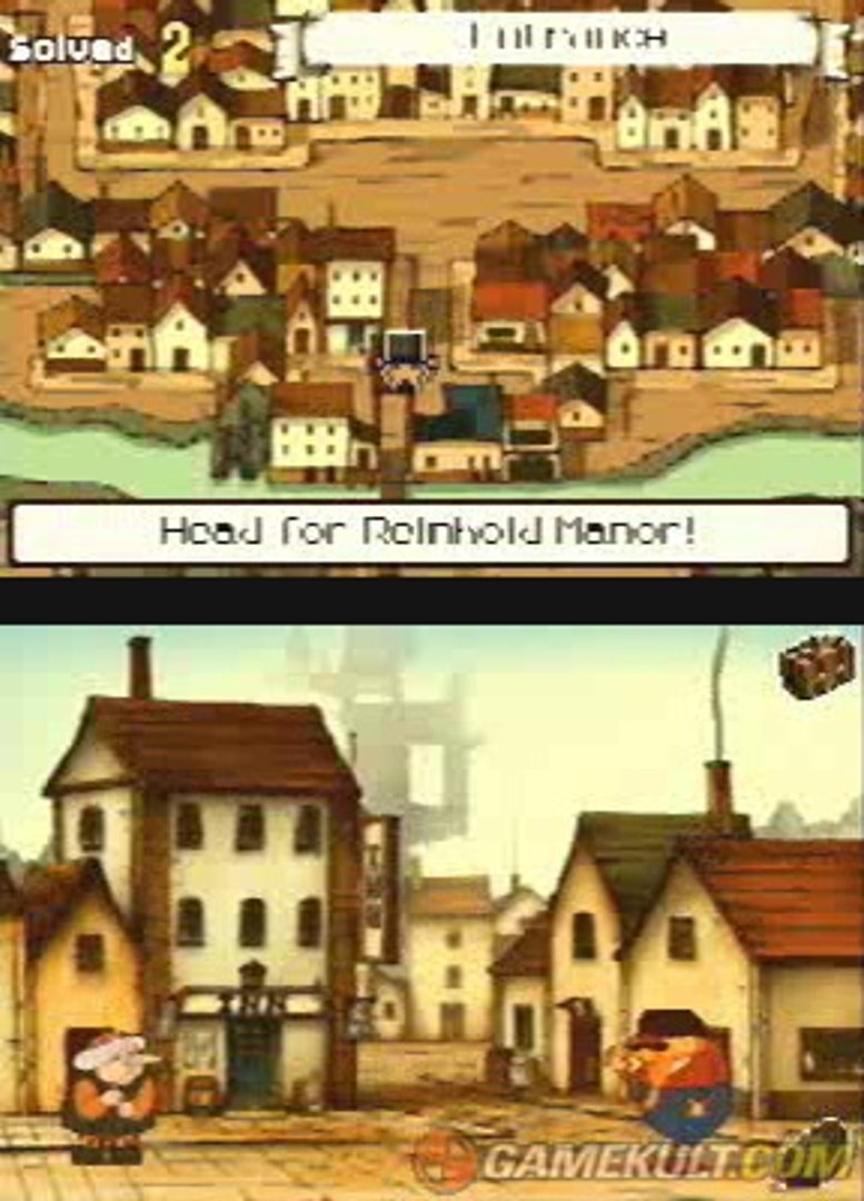 Enigme 107 Layton Et L étrange Village Professeur Layton et l'Etrange Village - Premiers pas à Saint Mystère -  Vidéo Dailymotion
