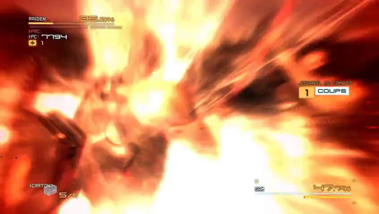 METAL GEAR RISING REVENGEANCE PC Gameplay Raiden vs Sam